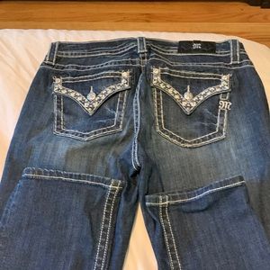 Miss Me Midrise straight jeans size 32